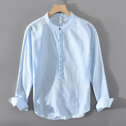 New Cotton Full Sleeve Kurta Shirt For Men